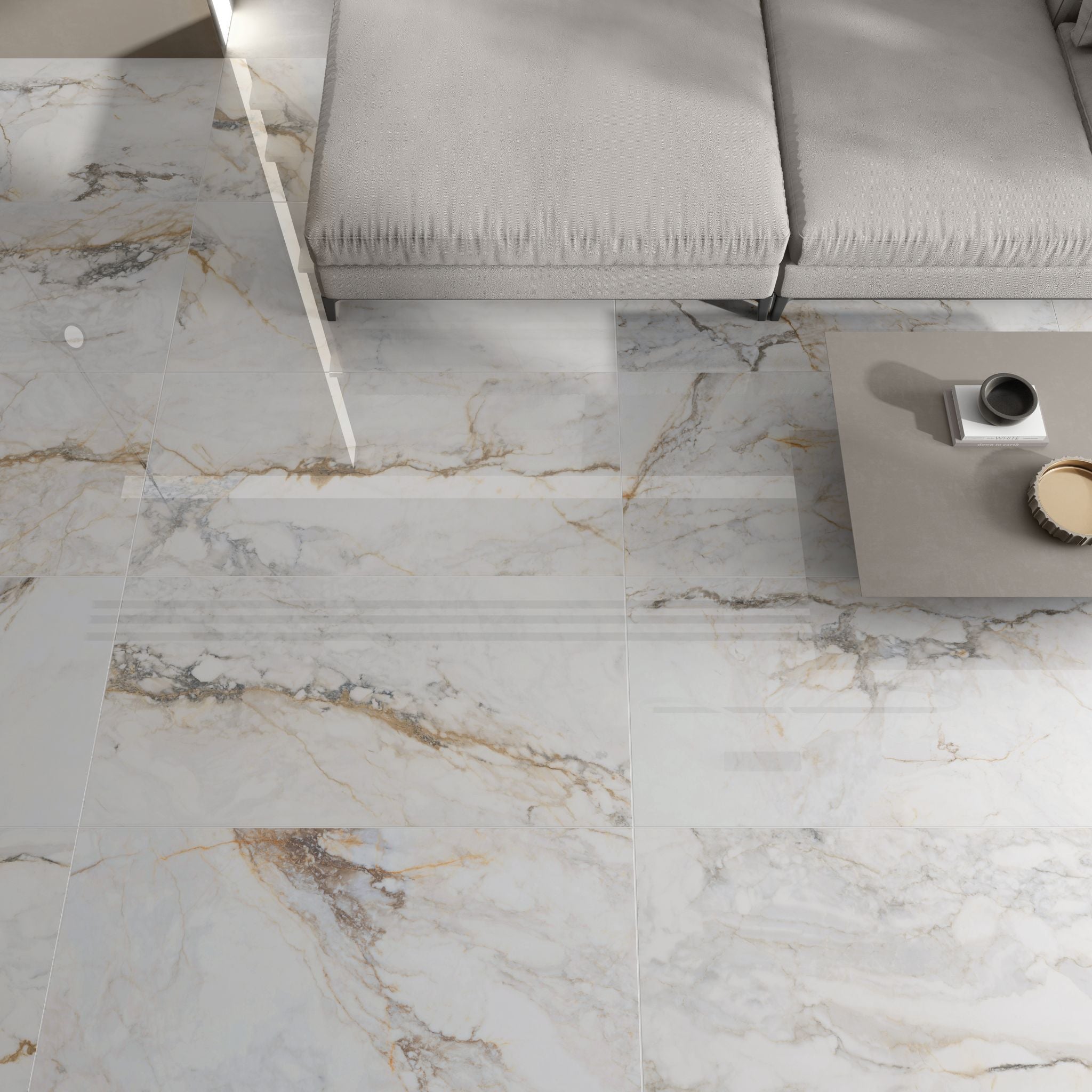 CARRELAGE LUANDA BRILLANT 120X60 POLI