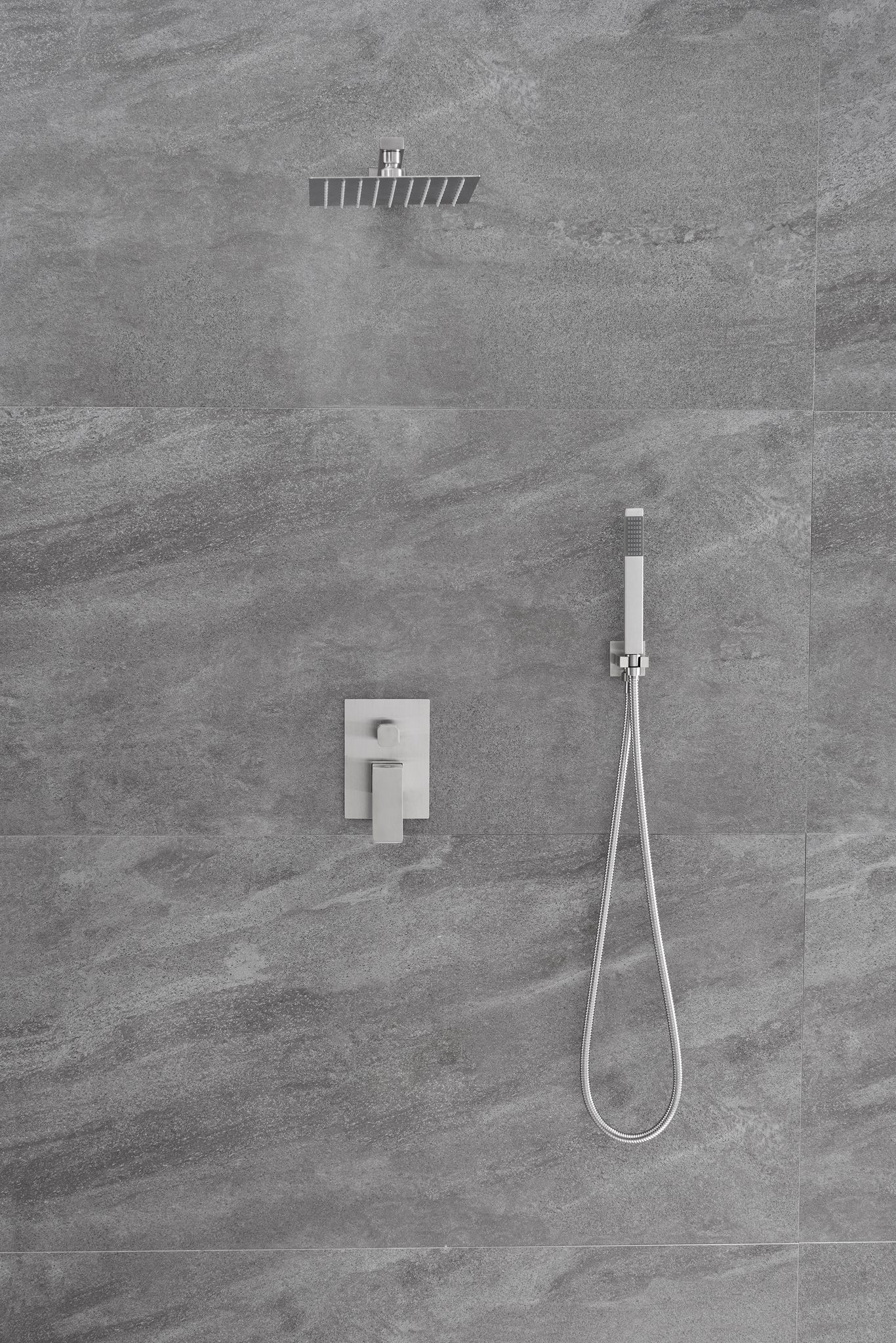 COLONNE DE DOUCHE ENCASTRABLE EN ACIER INOXYDABLE