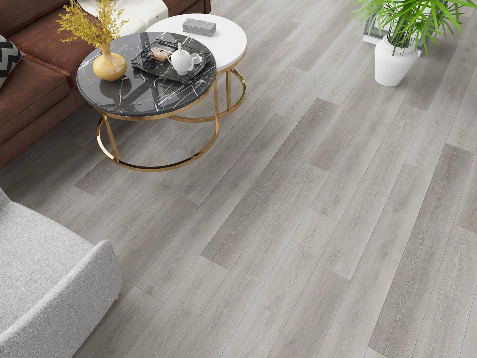 LAME PVC CLIPSABLE GRIS FONCE (5,5mm d'épaisseur) sous-couche intégrée, garantie 20ans