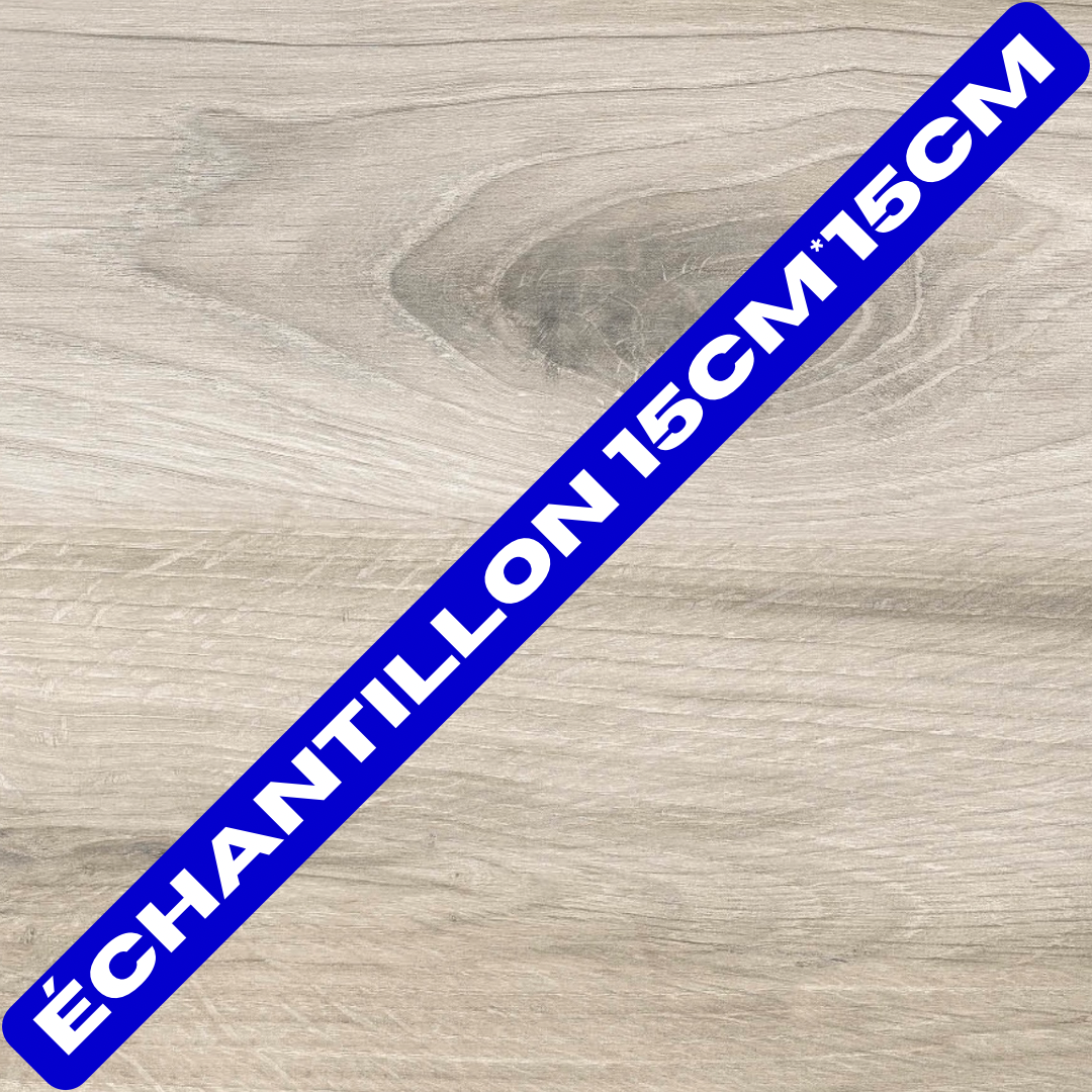Echantillon carrelage Aston Silver imitation bois 15cm*15cm
